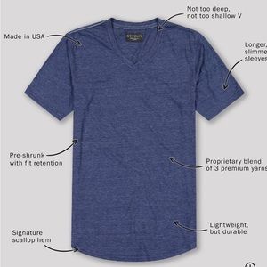 Good Life Supima Scallop Crew